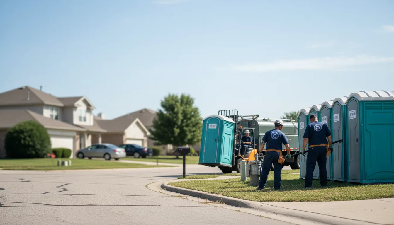 Porta Potty Rental in Mount Orab, OH near me
